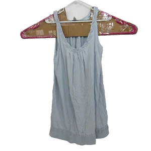 Oscar de la Renta Damen Babydoll Nachthemd Blau Medium - Bild 1 von 8