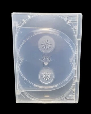 1 x dvd Amaray Cases 6 Disc 14 mm Brand new Replacement UK Made P&P Free - Image 1 of 2