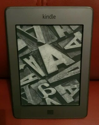 Amazon Kindle Touch 4th Gen 2GB, Wi-Fi 6in - Silver Full Working Order & Clean - Image 1 of 4