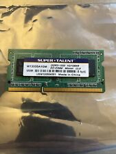Super Talent 1GB PC3-10600 1333MHz 204-Pin SODIMM Laptop RAM W1333SA1GM