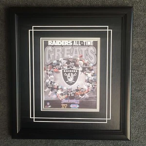 Oakland Raiders All Time-Grands incorniciato 8x10 - Foto 1 di 1