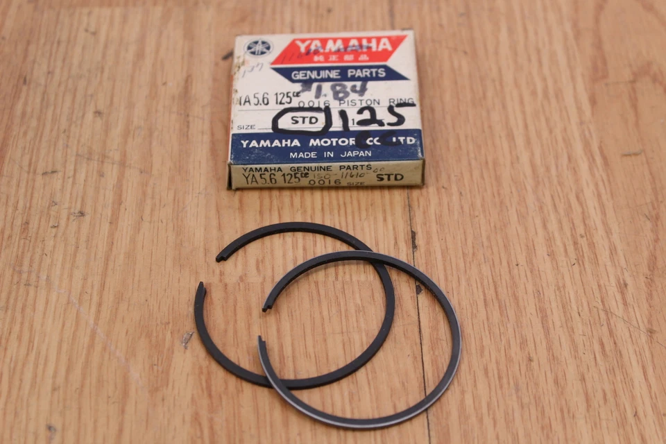 ANILLOS DE PISTÓN NUEVOS YAMAHA YA5 YA6 STD OEM (150) Foto 1 de 4