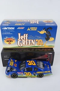 XRARE Jeff Green #30 AOL Looney Tunes 2001 Monte Carlo 1:24 nascar RCCA 1 of 600 - Picture 1 of 8