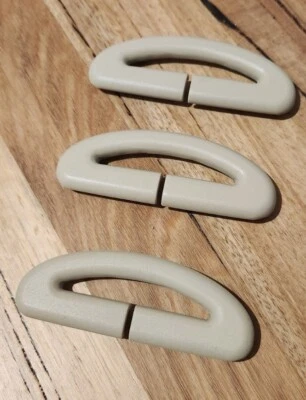 Ford Falcon Fairlane BA/BF Parcel Shelf Seatbelt Bezel Trim ABS 3d Printed Cream - image 1 of 2