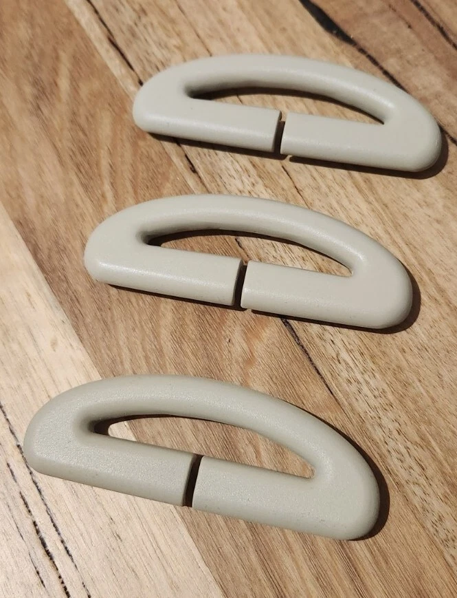 Ford Falcon Fairlane BA/BF Parcel Shelf Seatbelt Bezel Trim ABS 3d Printed Cream - image 1 of 2