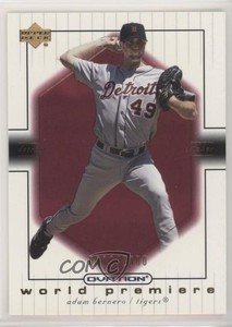 2001 Upper Deck Ovation /2000 Adam Bernero #85 Rookie RC