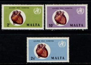 Malta 1972 World Health Day SG464-66 Mint - Bild 1 von 1