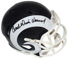 Dick Vermiel Autographed St Louis Rams Spd TB Mini Helmet Beckett 40645