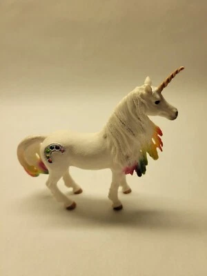 Figura de juguete Schleich Bayala arco iris unicornio yegua caballo D-73527 Foto 1 de 4