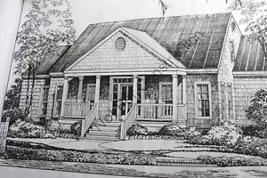 Blueprints House Plans Country Design 2 story 2690 sq ft plus 2 car garage - Picture 1 of 8