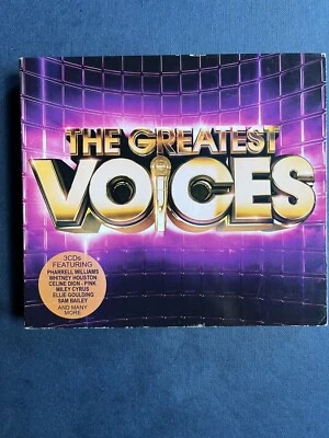 THE GREATEST VOICES Used 60 Track Compilation Cd Pop Rock Soul R+B Country - Image 1 of 3