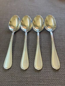 Reed & Barton 18/10 Stainless BERKSHIRE MATTE - Teaspoons 6 1/2" - Set of 4 - Picture 1 of 10