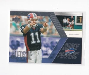 DREW BLEDSOE 2003 OBERDECK FUSSBALL SUPER POWERS EINSATZ KARTE - KOSTENLOSER VERSAND - Bild 1 von 24