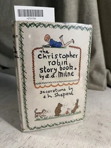 The Christopher Robin Story Book, A.A. Milne HC w/DJ 1st Edition 1929 SIGNED - Picture 1 of 8
