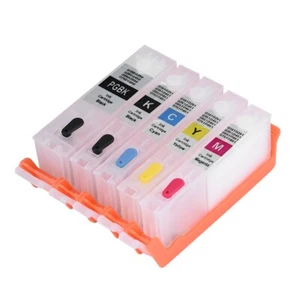 PGI-850/CLI-851 Refillable Ink Cartridge ARC Chip for PIXMA MG6380/MG5480 - Bild 1 von 6
