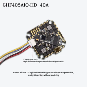 GHF405AIO-HD 40A AIO Flight Controller F405 F4 Build-in OSD Blheli-S ESC 2-6S - Picture 1 of 14