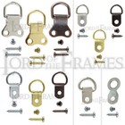 D Rings DRings D-Rings & Screws Framing Hang Picture Frame Photo Canvas Hanging