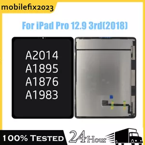 For iPad Pro 12.9 2018 3rd Gen A2014/A1895/A1876/1983 LCD Touch Screen Digitizer - Picture 1 of 6
