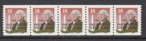 USA PNC SC# 2149a WASHINGTON $0.18 WATER ACTIVATED MNH - PL# 33333 LOW GLOSS  - Picture 1 of 1