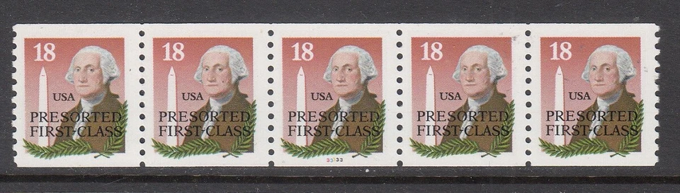 USA PNC SC# 2149a WASHINGTON $0.18 WATER ACTIVATED MNH - PL# 33333 LOW GLOSS  - Image 1 of 1