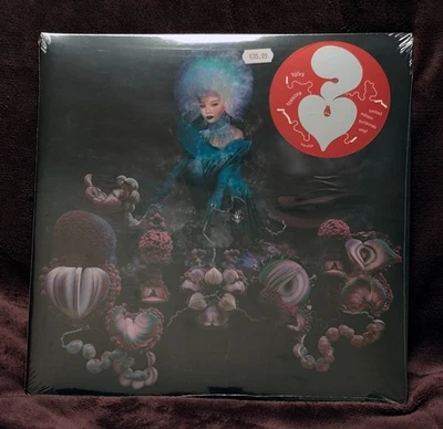 Björk - Fossora - UK 2xLP - BURGUNDY colored vinyl 2022 original limited SEALED - Image 1 of 3