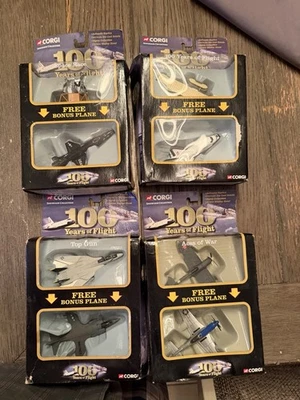 Corgi Space Race 100 Years of Flight Planes Lot Of 4 - Image 1 of 4