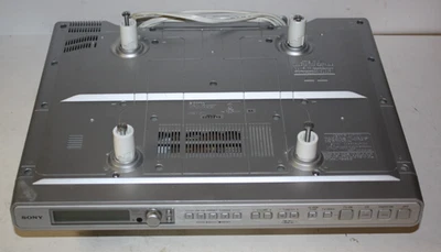 Sony ICF-CD555TV Under Cabinet 7" LCD-TV/CD Clock Radio for Retro Gaming (RCA) - Image 1 of 4