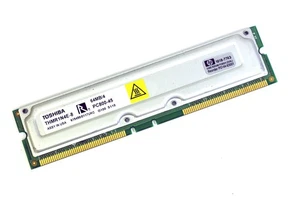 Toshiba THMR1N4E-8 ECC RDRAM PC800-45 64MB Memory RAM - Picture 1 of 1
