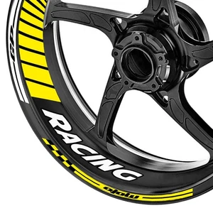 GP04 Gloss Yellow Decal Wheel Stickers For TL 1000 R / S 99 00 01 02 03 -MC - Picture 1 of 10