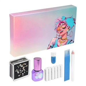 Tooth Jewelry Kit DIY Teeth Gems Kit With Glues + Precious Stone Jewelry Decor - Foto 1 di 7