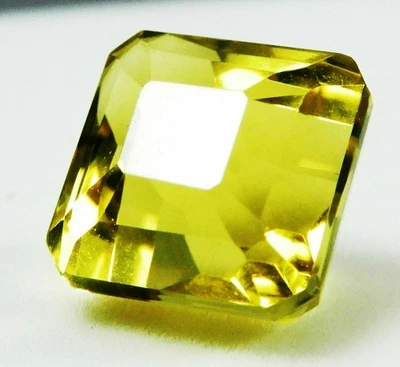 Piedra preciosa suelta topacio limón brasileño calidad AAA natural de 7,85 quilates U623 Foto 1 de 4