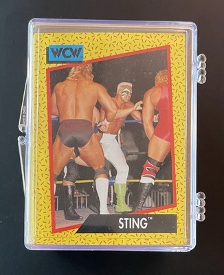1991 Impel WCW Complete 162 Card Set w Sting, Ric Flair, Lex Luger, Steiner Bros - Image 1 of 3