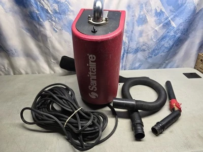 🔥 Винтажный SANITAIRE SC484A коммерческий рюкзак бедра пылесос пожалуйста прочитайте описание - Изображение 1 из 4