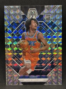 Jaylin Williams 2022-23 Panini Mosaic #241 Mosaic Prizm Rookie (RC) - Thunder - Picture 1 of 2