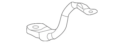 2013-2018 Acura RDX Genuine Battery Ground Cable OEM 32600-TX4-A00 - Image 1 of 2