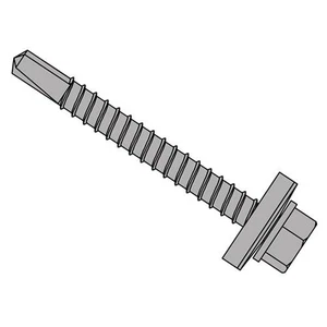 ForgeFix TechFast Roofing Sheet to Steel Hex Screw & Washer No.3 Tip 5.5 x 38mm - Picture 1 of 1