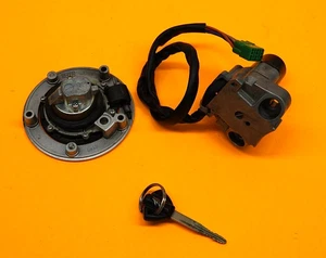 08-20 Suzuki Hayabusa GSX1300R 1300R Ignition & Gas Cap Lock Set OEM - Picture 1 of 3