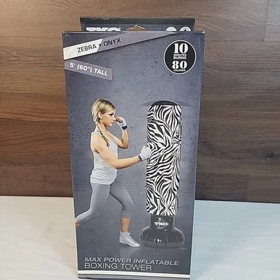 TKO INFLABLE INDEPENDIENTE BOXEO CARDIO FITNESS PUNCHING KICKBOXING TORRE 5' Foto 1 de 4
