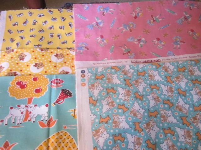 F6400, Darlene Zimmerman, 1930/40's reproductions, your choice, fat quarters,