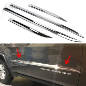 für Jeep Grand Cherokee 2014-2018 Auto Tür Seite Abdeckung Linie Streifen Trimm - Bild 1 von 12