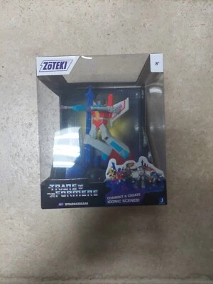 Jazwares Zoteki G1 Transformers Starscream Connect & Create Iconic Scenes Figure - Image 1 of 2