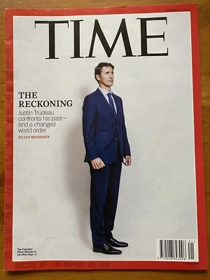 Time Magazine 2019 Trump Ukraine Crisis Trudeau Reckoning Mattel Russia Putin - Image 1 of 4