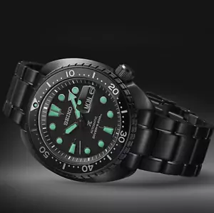 SEIKO PROSPEX SBDY127 DIVER SCUBA The Black Series Made in Japan - Picture 1 of 2