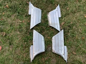 Lot of 4 pcs chrome. VINTAGE  1953 54 Hudson hornet parts misc - Picture 1 of 3