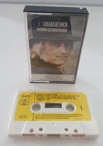 Charlie Rich Behind Closed Doors Cassette Tape - Picture 1 of 2