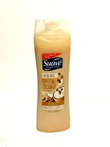 Suave Essentials Coffee & Coconut Exfoliate Body Wash 15 oz Discontinued - Picture 1 of 3