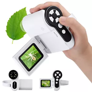 Microscope for Kids, 1000X Handheld Kids Microscope with 6 Adjustable LED Lig... - Picture 1 of 7