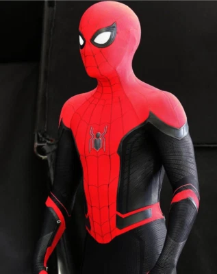Far From Home Spiderman Costume 3D Printed Spiderman Cosplay Suit Halloween Prop - Image 1 of 4