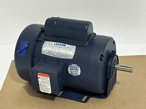 Motor Eléctrico Leeson 111915.00 1 HP 1725 Rpm 1PH 115/208-230V 56H, A6C17FR10G - Imagen 1 de 8