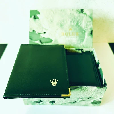 Genuine ROLEX Moon Crater Green Box 68.00.08 with Wallet 0088.08.08 - Image 1 of 4